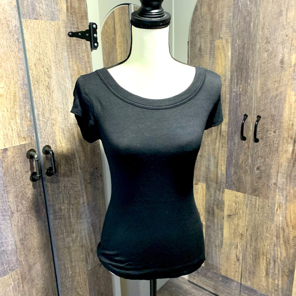 The Limited Slinky Super Soft Black Dress Tee. Size Small Excellent Condition